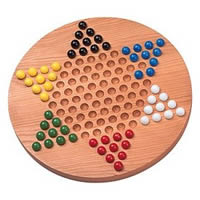 how to set up chinese checkers